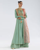 Zivah Apparel Elysian Luxury Pret 3Pc Suit ( Ready To Wear ) Aquamarine