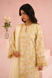 Afrozeh Floral Charm Embroidered Lawn Unstitched 3Pc Suit AL-25-V5-06 Arbor