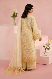Afrozeh Floral Charm Embroidered Lawn Unstitched 3Pc Suit AL-25-V5-06 Arbor