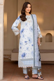 AF-EPL-7024-Arbor Embroidered Printed Lawn