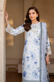 AF-EPL-7024-Arbor Embroidered Printed Lawn