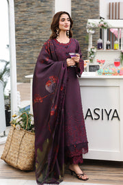 Rang Rasiya Florence Festive Embroidered Lawn Unstitched 3Pc Suit - AREZOU
