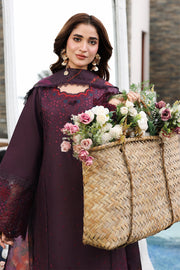 Rang Rasiya Florence Festive Embroidered Lawn Unstitched 3Pc Suit - AREZOU