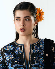 Jugnu Lahore Spring Summer Unstitched Embroidered Cotton 3Pc Suit - Ari