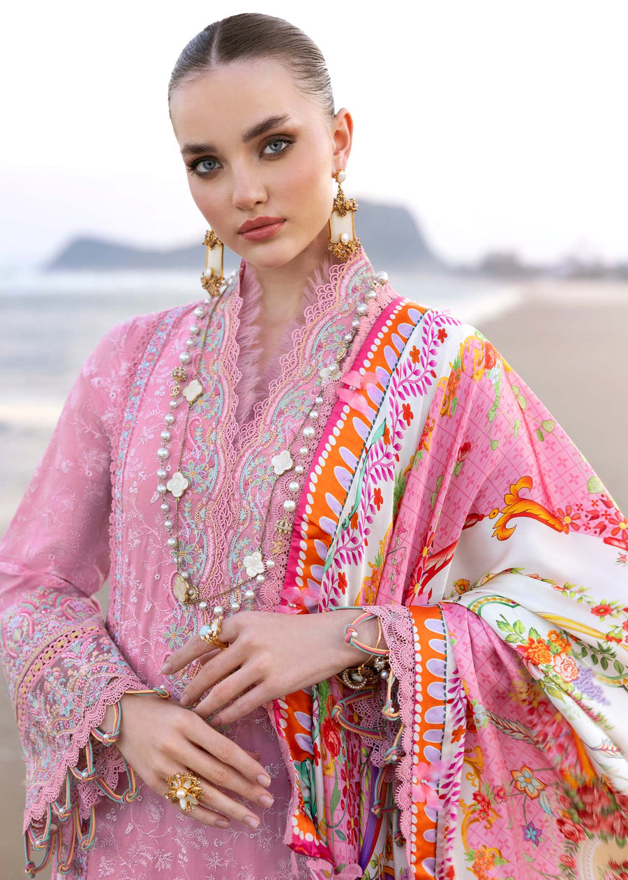 Kanwal Malik Elysia Embroidered Lawn Unstitched 3Pc Suit - ARIANA