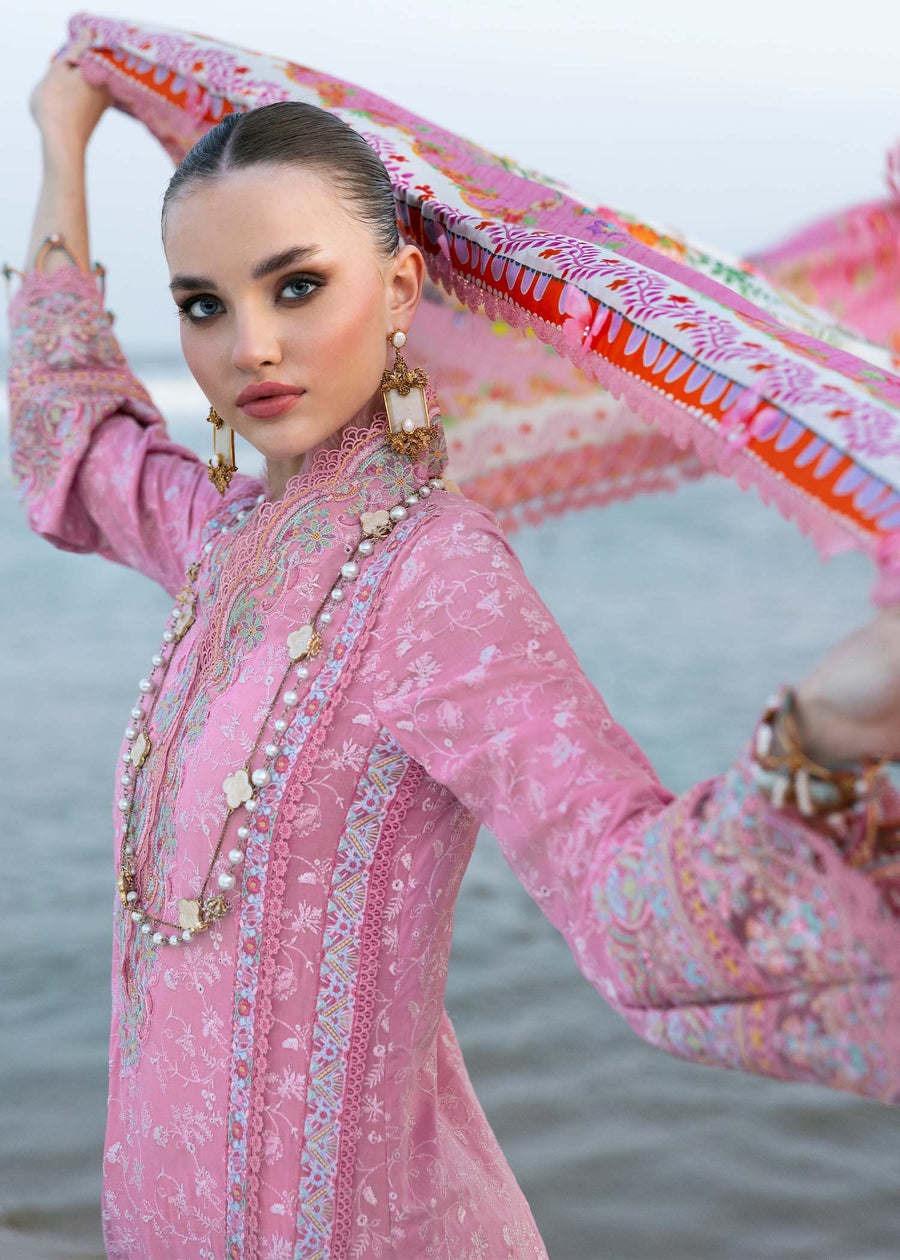 Kanwal Malik Elysia Embroidered Lawn Unstitched 3Pc Suit - ARIANA