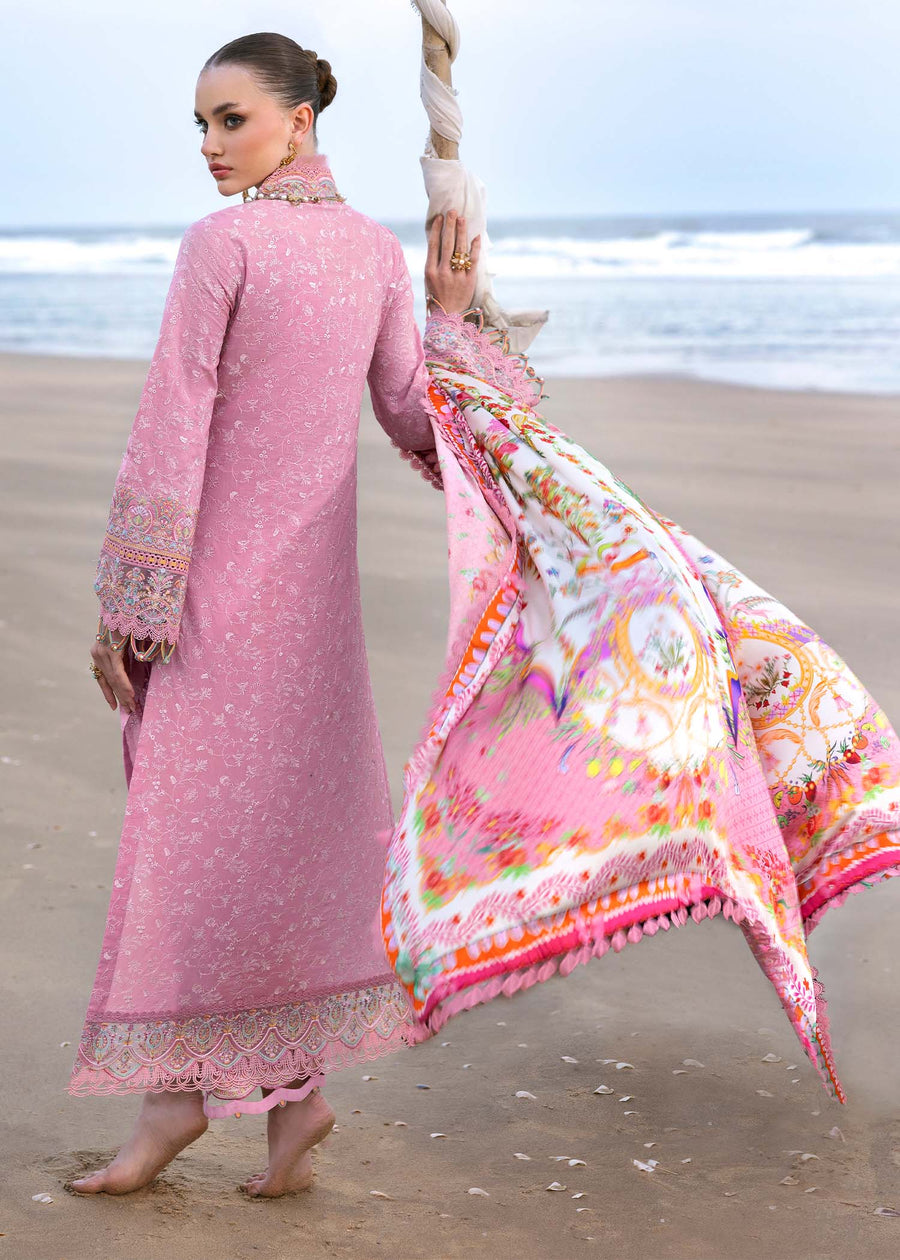 Kanwal Malik Elysia Embroidered Lawn Unstitched 3Pc Suit - ARIANA