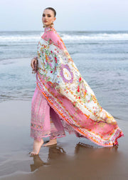 Kanwal Malik Elysia Embroidered Lawn Unstitched 3Pc Suit - ARIANA