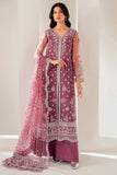 Farasha Luxury Formal Embroidered Net Unstitched 3Pc Suit - Ariana