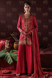 Saad Shaikh Panache Luxury Chiffon Unstitched 3Pc Suit D-01