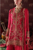 Saad Shaikh Panache Luxury Chiffon Unstitched 3Pc Suit D-01