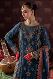 Saad Shaikh Panache Luxury Chiffon Unstitched 3Pc Suit D-04