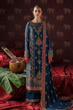 Saad Shaikh Panache Luxury Chiffon Unstitched 3Pc Suit D-04