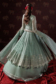 Saad Shaikh Panache Luxury Chiffon Unstitched 3Pc Suit D-08
