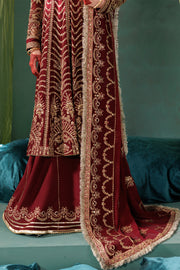 Saad Shaikh Panache Luxury Chiffon Unstitched 3Pc Suit D-02