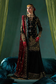 Saad Shaikh Panache Luxury Chiffon Unstitched 3Pc Suit D-03