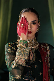Saad Shaikh Panache Luxury Chiffon Unstitched 3Pc Suit D-03