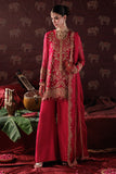 Saad Shaikh Panache Luxury Chiffon Unstitched 3Pc Suit D-01