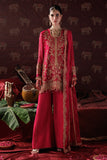 Saad Shaikh Panache Luxury Chiffon Unstitched 3Pc Suit D-01