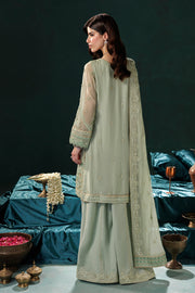 Saad Shaikh Panache Luxury Chiffon Unstitched 3Pc Suit D-09