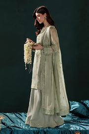 Saad Shaikh Panache Luxury Chiffon Unstitched 3Pc Suit D-09