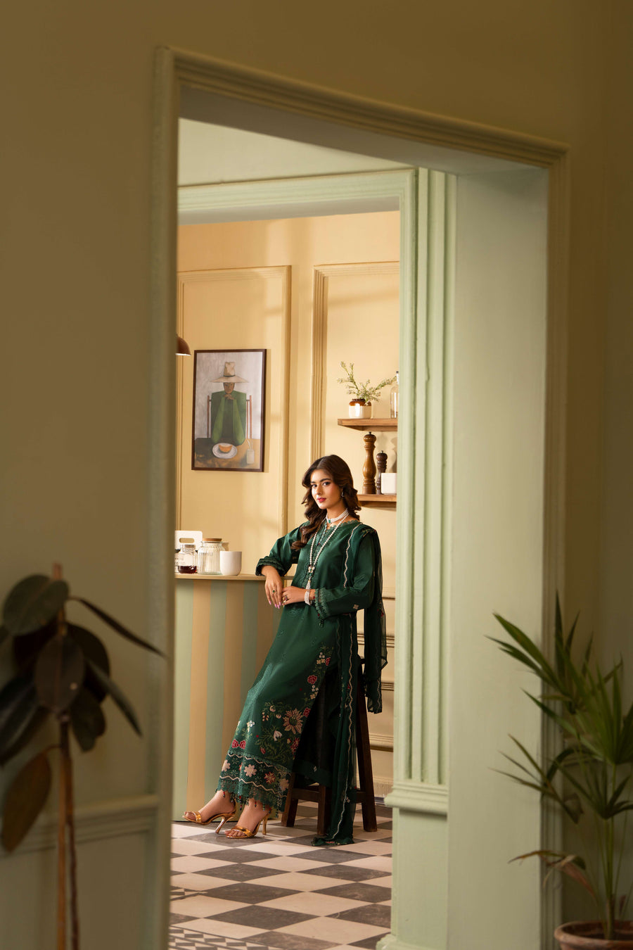 Ruby by Panache Embroidered Karandi Unstitched 3Pc Suit D-02