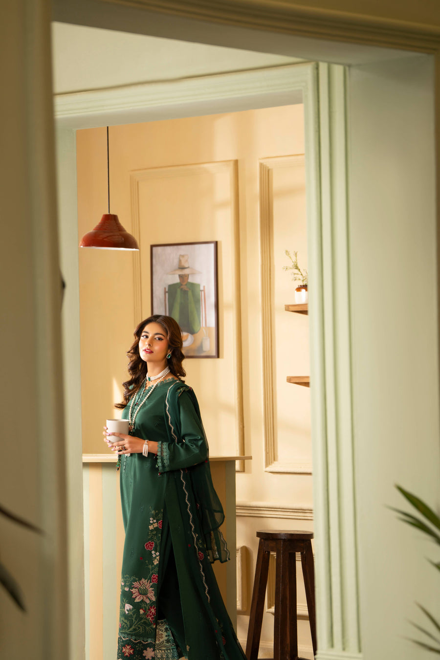 Ruby by Panache Embroidered Karandi Unstitched 3Pc Suit D-02