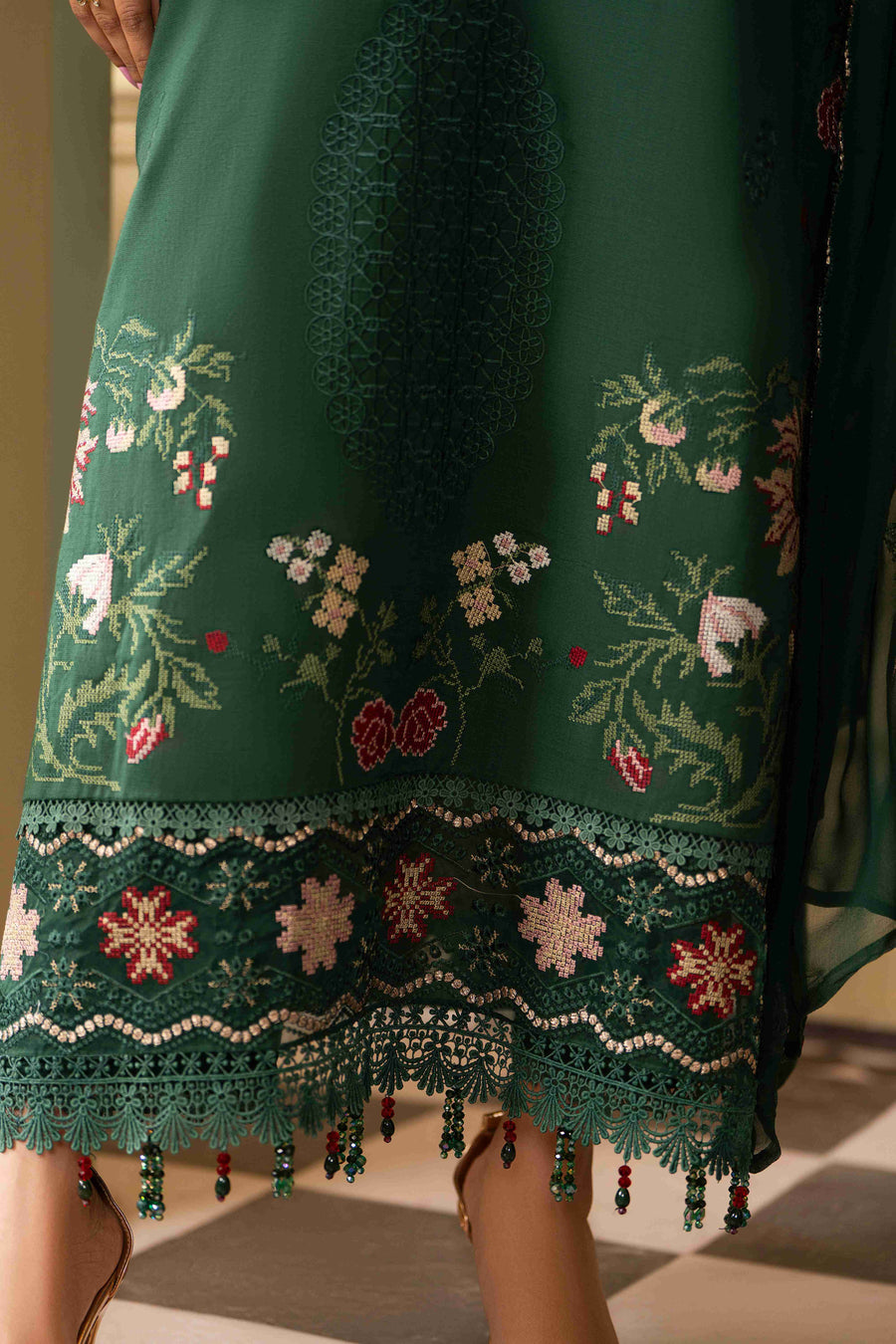 Ruby by Panache Embroidered Karandi Unstitched 3Pc Suit D-02