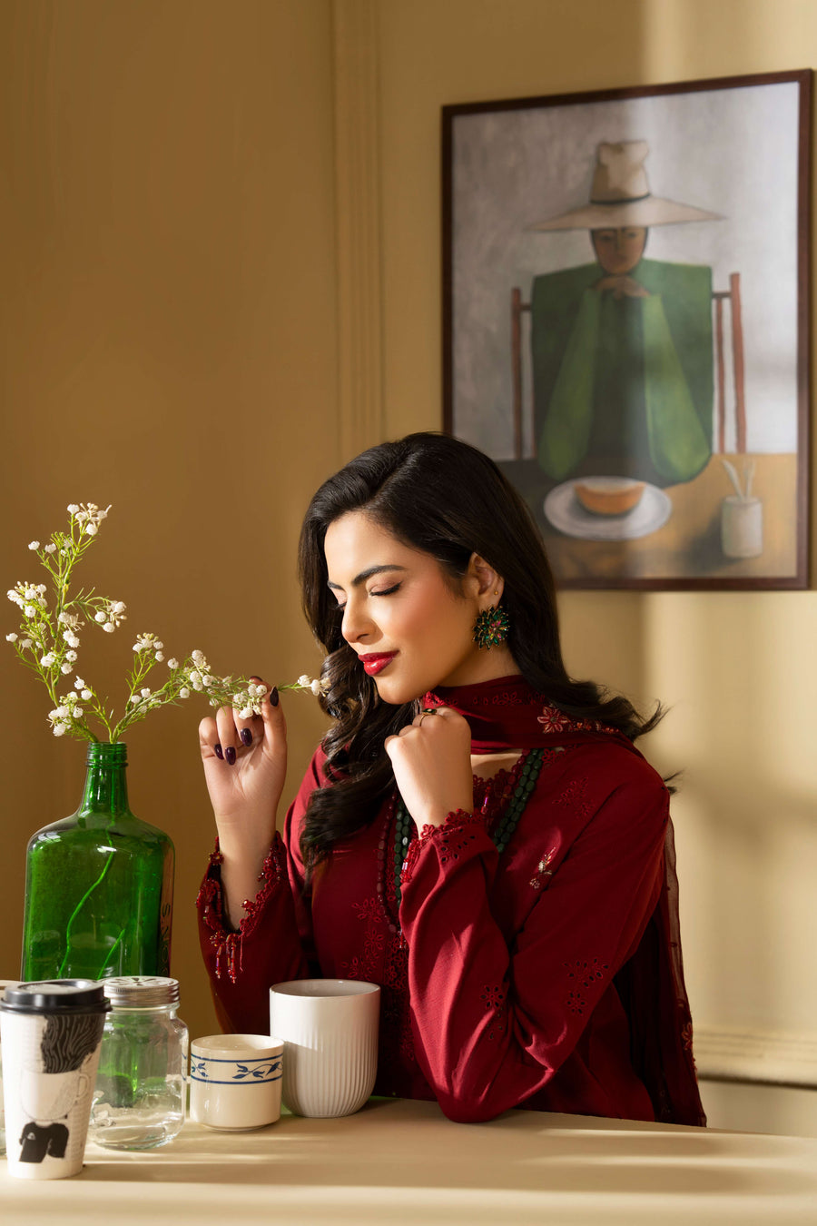 Ruby by Panache Embroidered Karandi Unstitched 3Pc Suit D-03