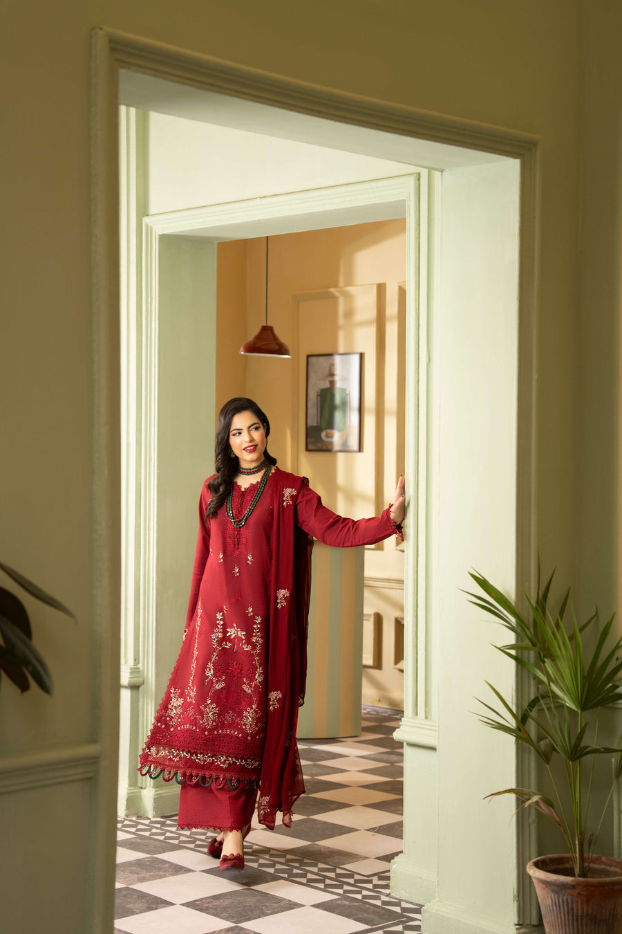 Ruby by Panache Embroidered Karandi Unstitched 3Pc Suit D-03