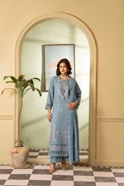 Ruby by Panache Embroidered Karandi Unstitched 3Pc Suit D-04
