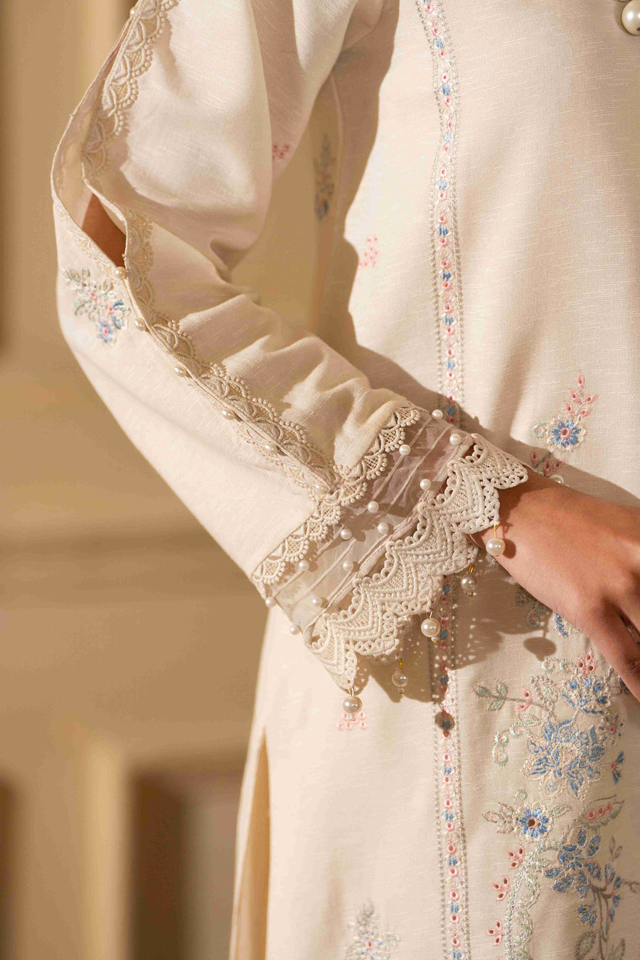 Ruby by Panache Embroidered Karandi Unstitched 3Pc Suit D-05