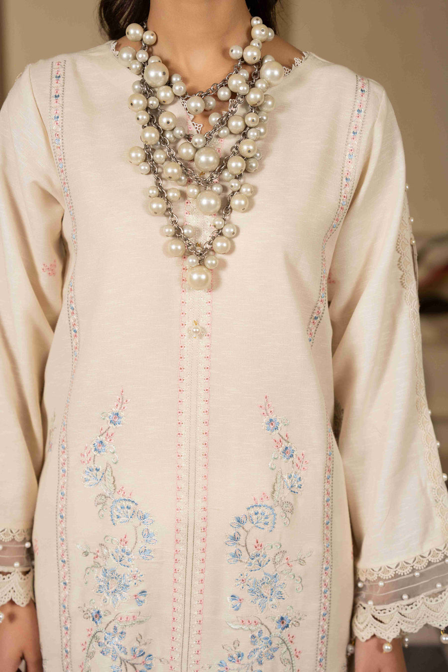 Ruby by Panache Embroidered Karandi Unstitched 3Pc Suit D-05