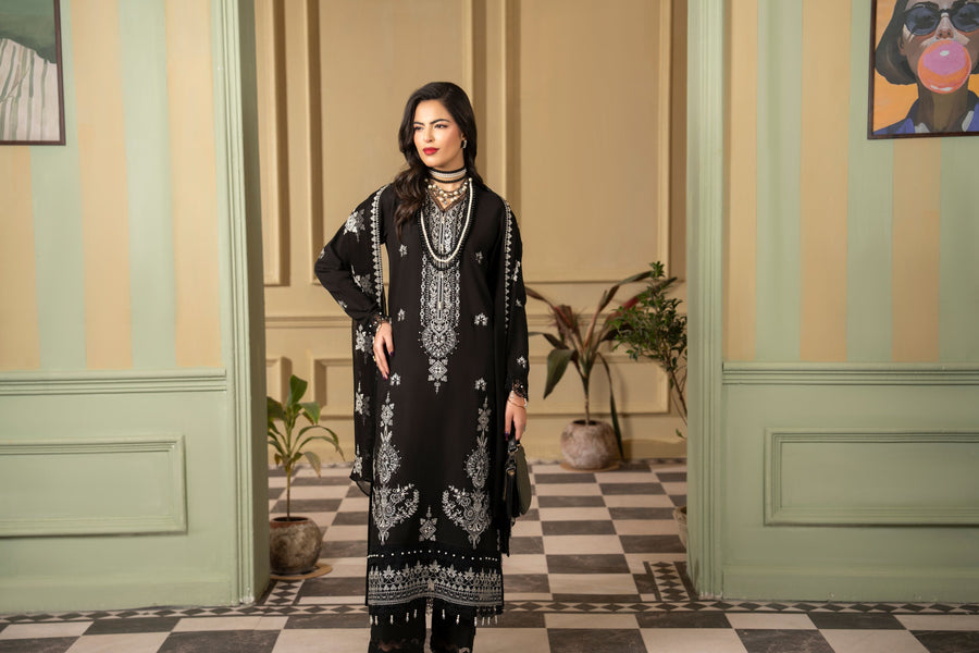 Ruby by Panache Embroidered Karandi Unstitched 3Pc Suit D-06