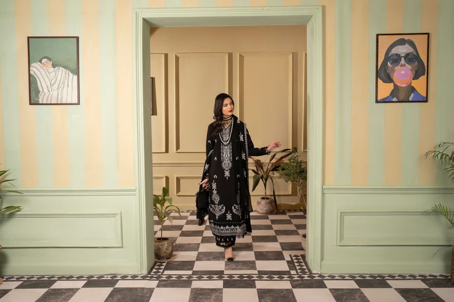 Ruby by Panache Embroidered Karandi Unstitched 3Pc Suit D-06