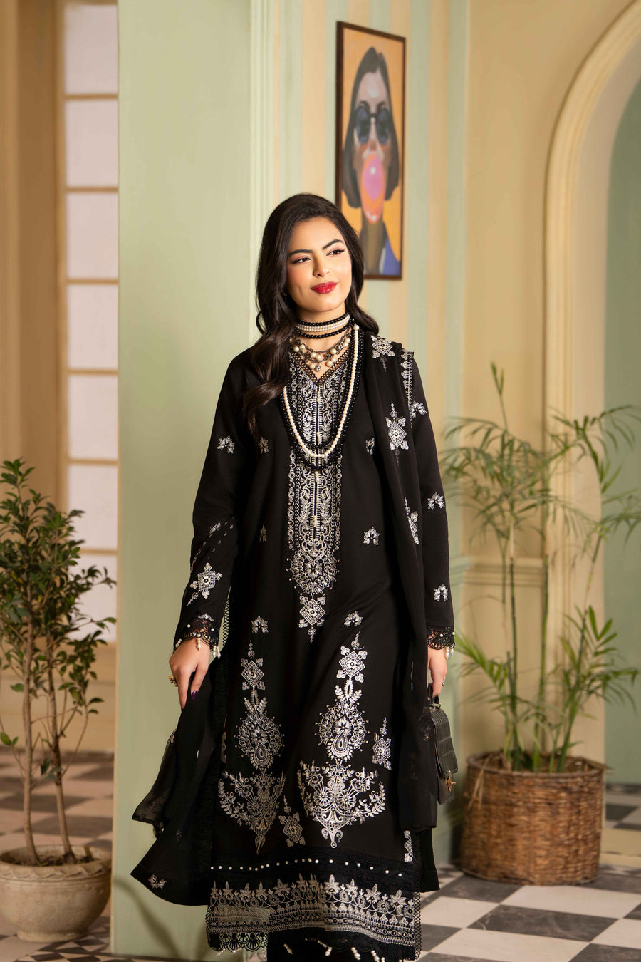 Ruby by Panache Embroidered Karandi Unstitched 3Pc Suit D-06