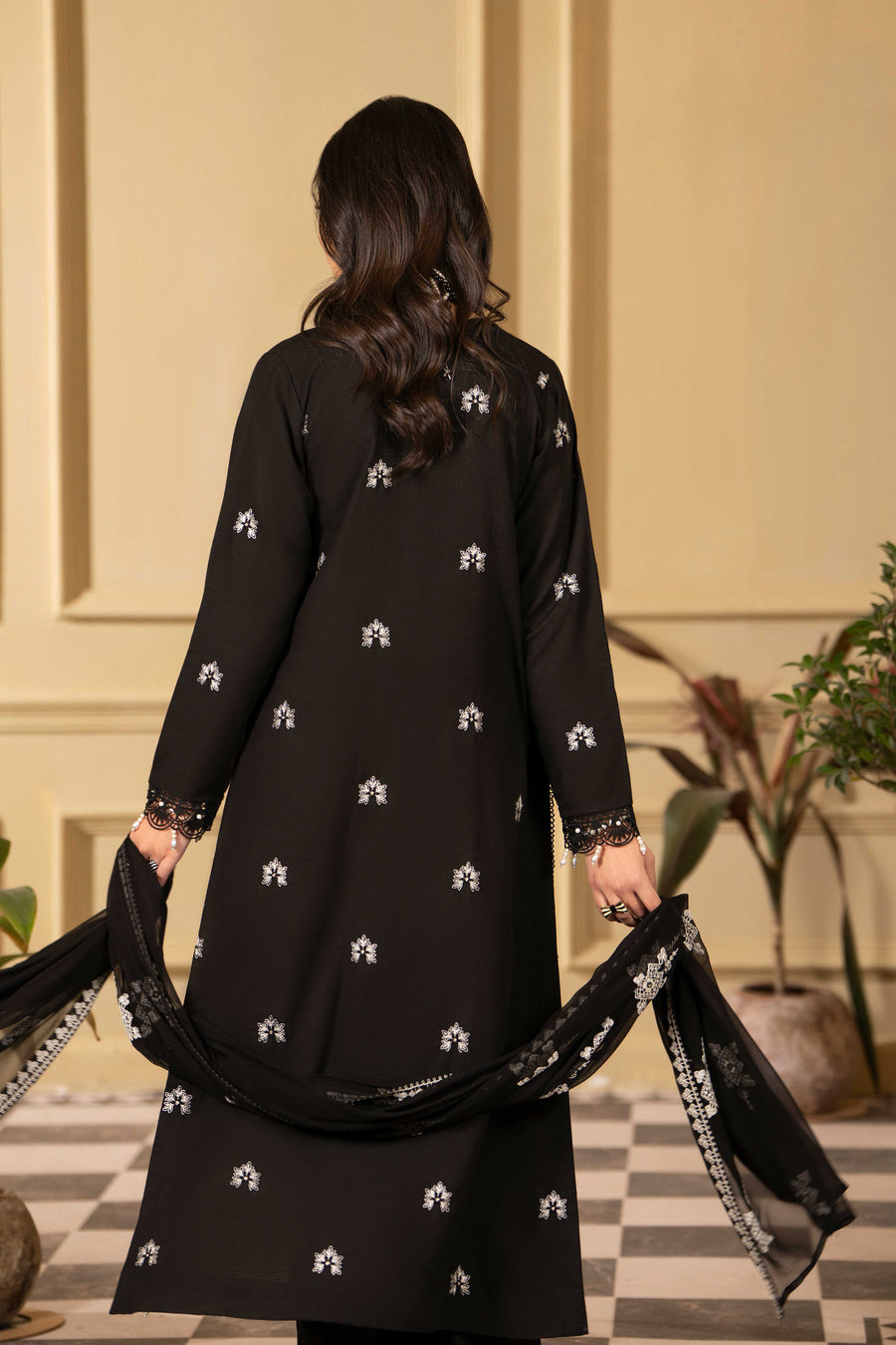 Ruby by Panache Embroidered Karandi Unstitched 3Pc Suit D-06