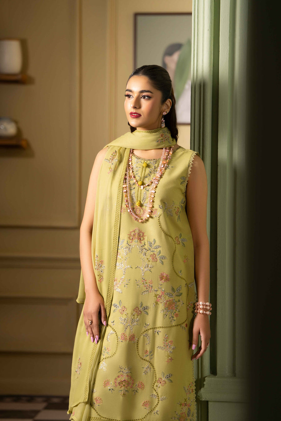 Ruby by Panache Embroidered Karandi Unstitched 3Pc Suit D-07