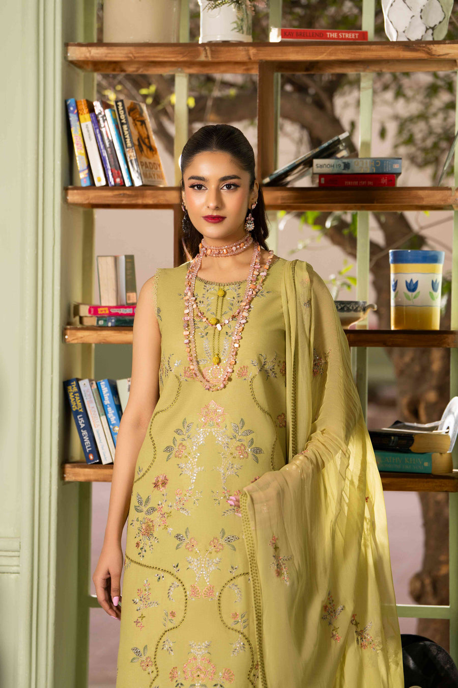 Ruby by Panache Embroidered Karandi Unstitched 3Pc Suit D-07