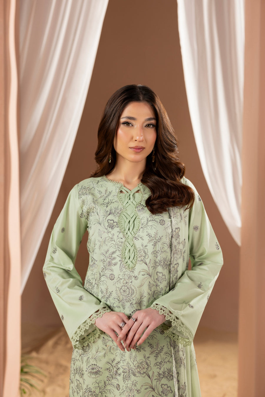 Fleur by Panache Embroidered Lawn Unstitched 3Pc Suit D-08
