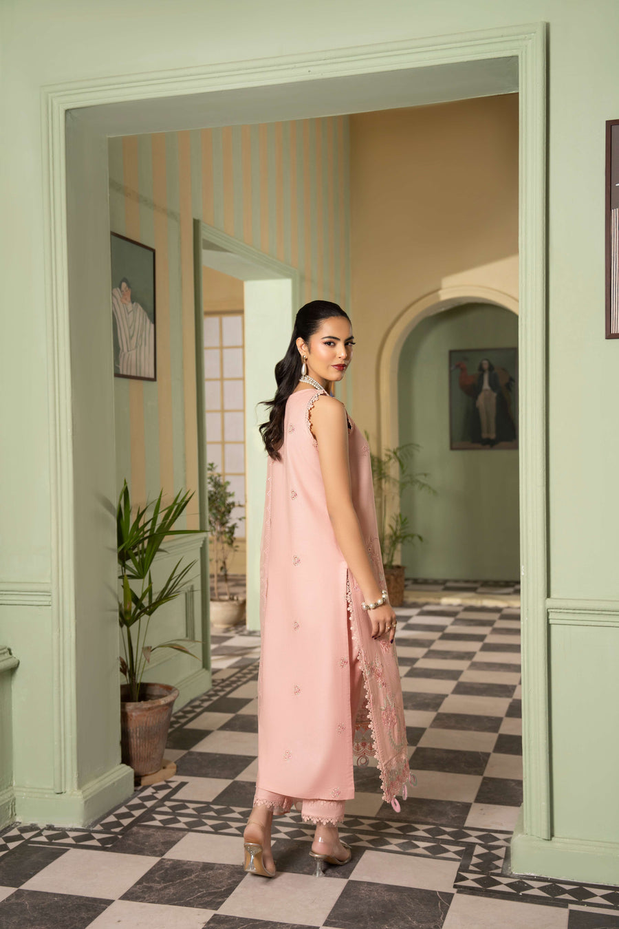 Ruby by Panache Embroidered Karandi Unstitched 3Pc Suit D-08