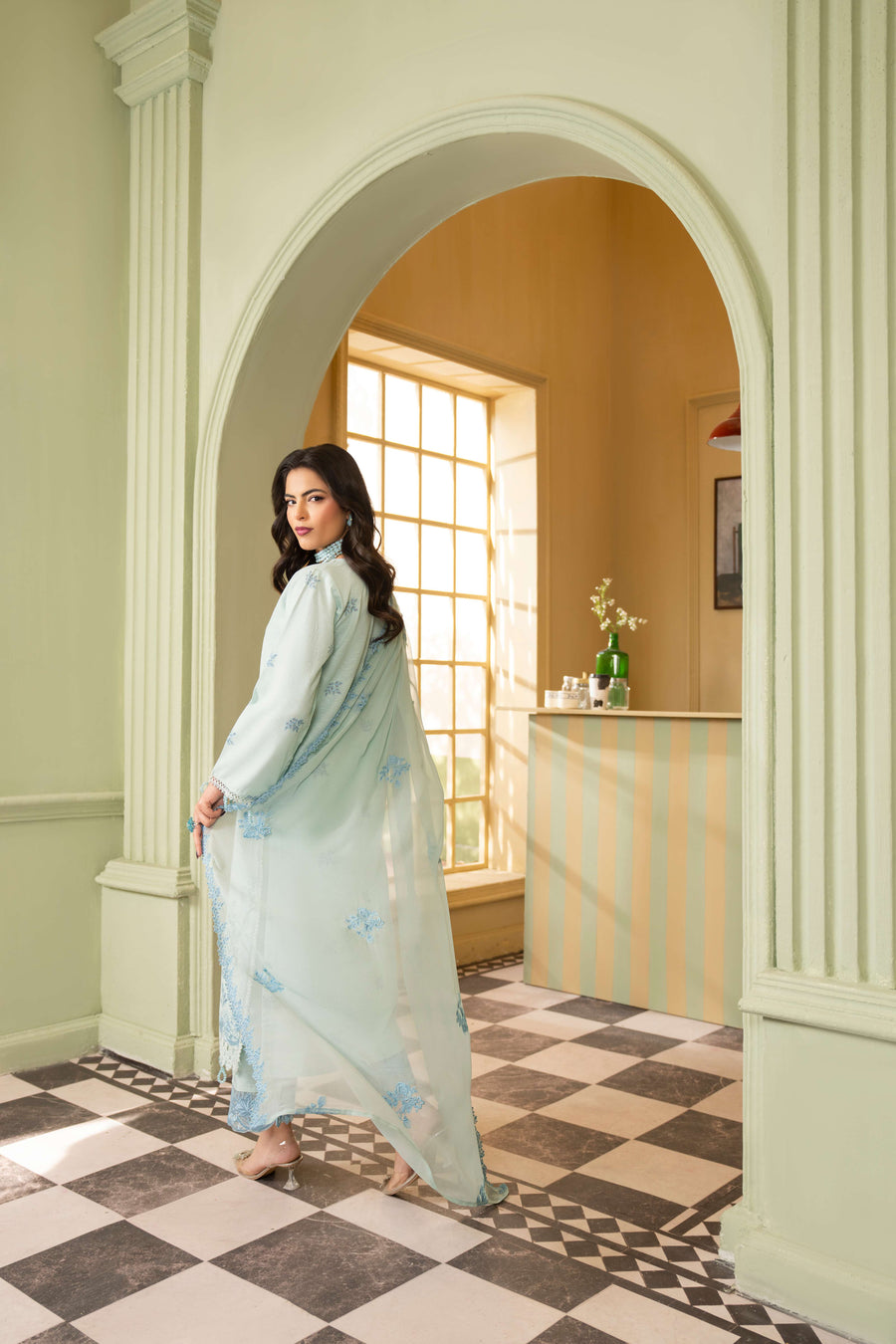 Ruby by Panache Embroidered Karandi Unstitched 3Pc Suit D-09