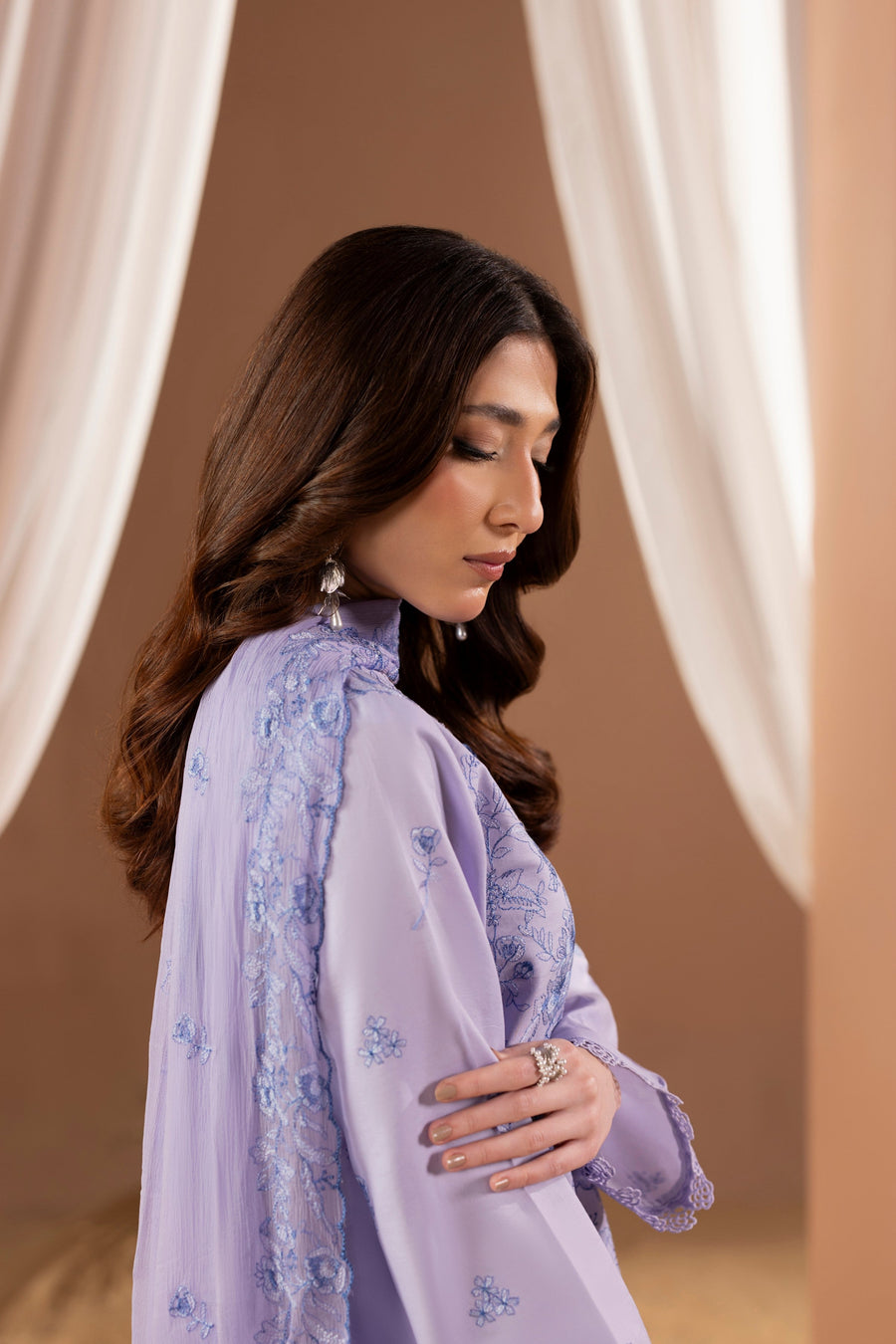 Fleur by Panache Embroidered Lawn Unstitched 3Pc Suit D-09