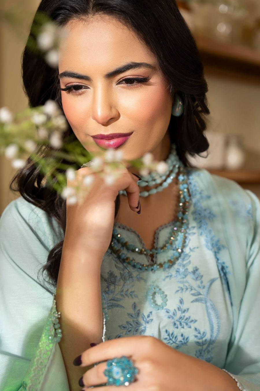 Ruby by Panache Embroidered Karandi Unstitched 3Pc Suit D-09