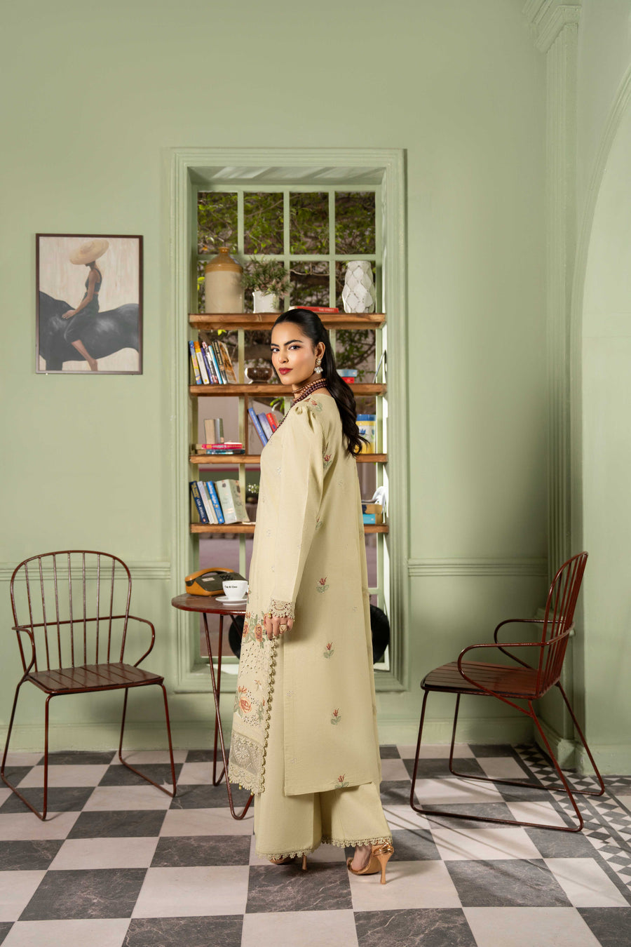 Ruby by Panache Embroidered Karandi Unstitched 3Pc Suit D-10