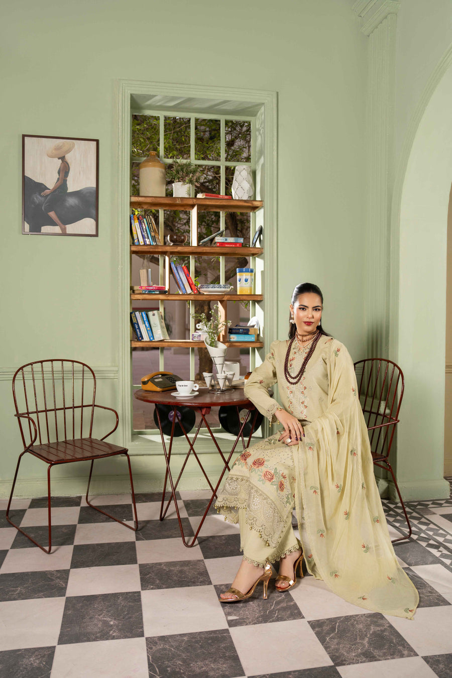 Ruby by Panache Embroidered Karandi Unstitched 3Pc Suit D-10