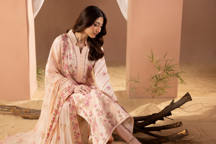 Fleur by Panache Embroidered Lawn Unstitched 3Pc Suit D-10