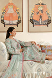 Afrozeh Malina Embroidered Luxury Lawn Unstitched 3Pc Suit AL-24-V3-09 ARUNA