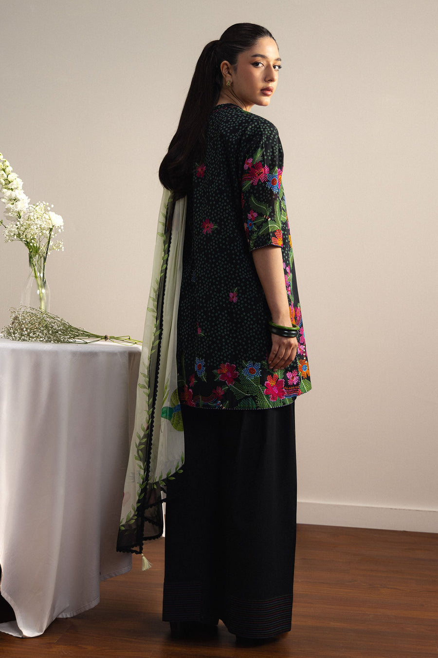 Coco by Zara Shahjahan Prints Unstitched Lawn 3Pc Suit D-02A Asahi