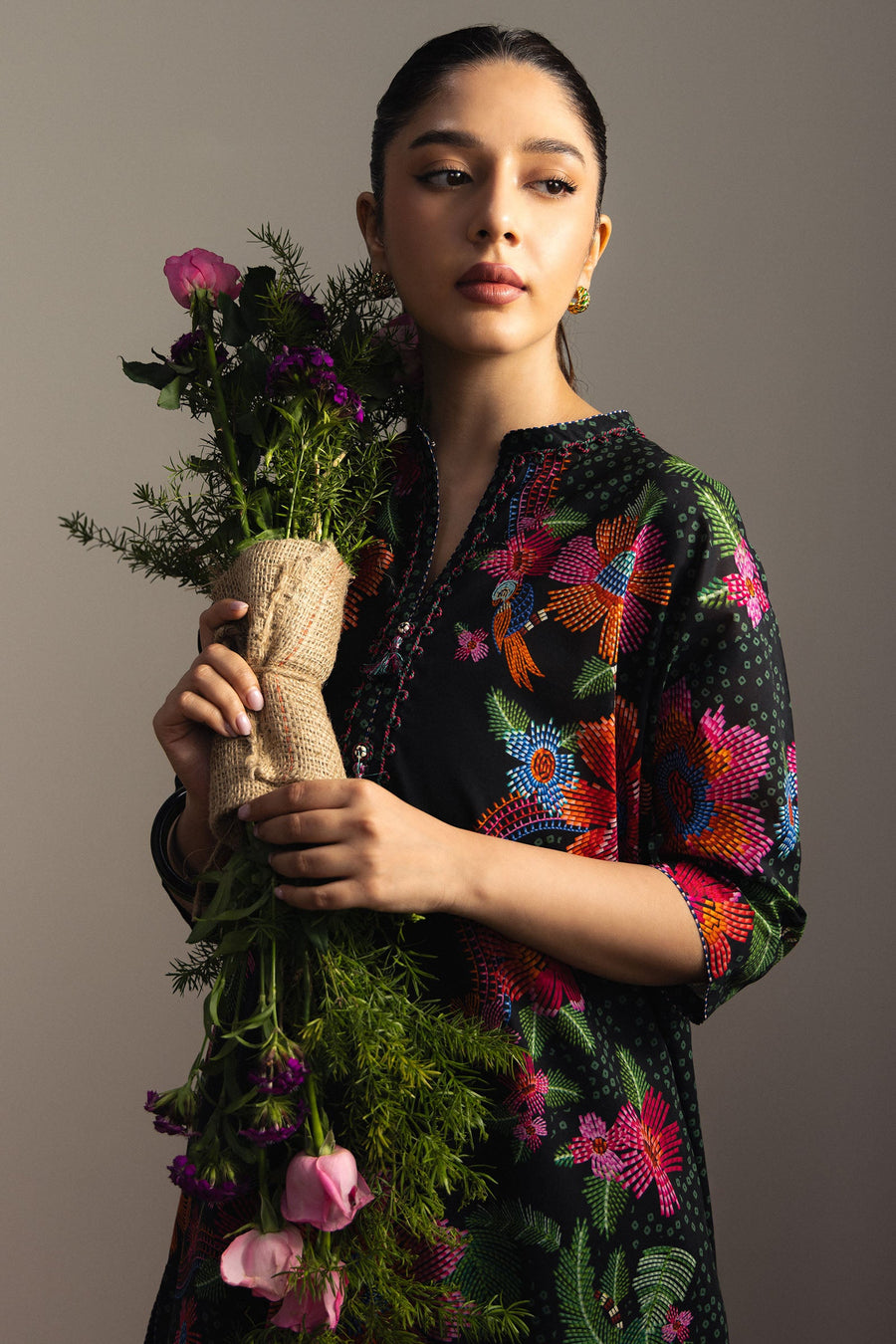 Coco by Zara Shahjahan Prints Unstitched Lawn 3Pc Suit D-02A Asahi